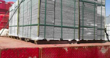 阳江 芝麻白火烧规格板地铺石300*600/600*600