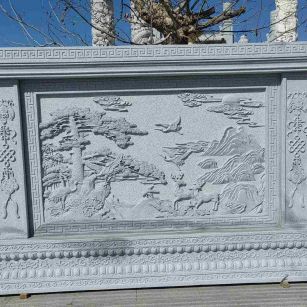 阳江 芝麻白大型照壁，屏风，影壁