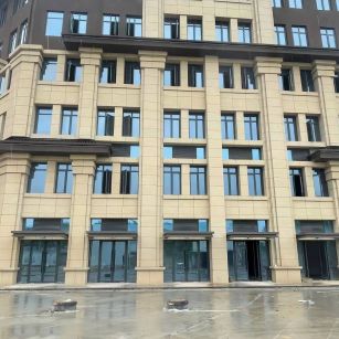 阳江 黄金麻花岗岩荔枝面小区外墙干挂