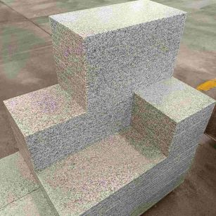 阳江 白麻花岗岩荔枝面地铺石