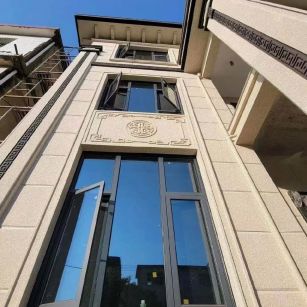 阳江 黄金麻荔枝面别墅外墙干挂效果展示