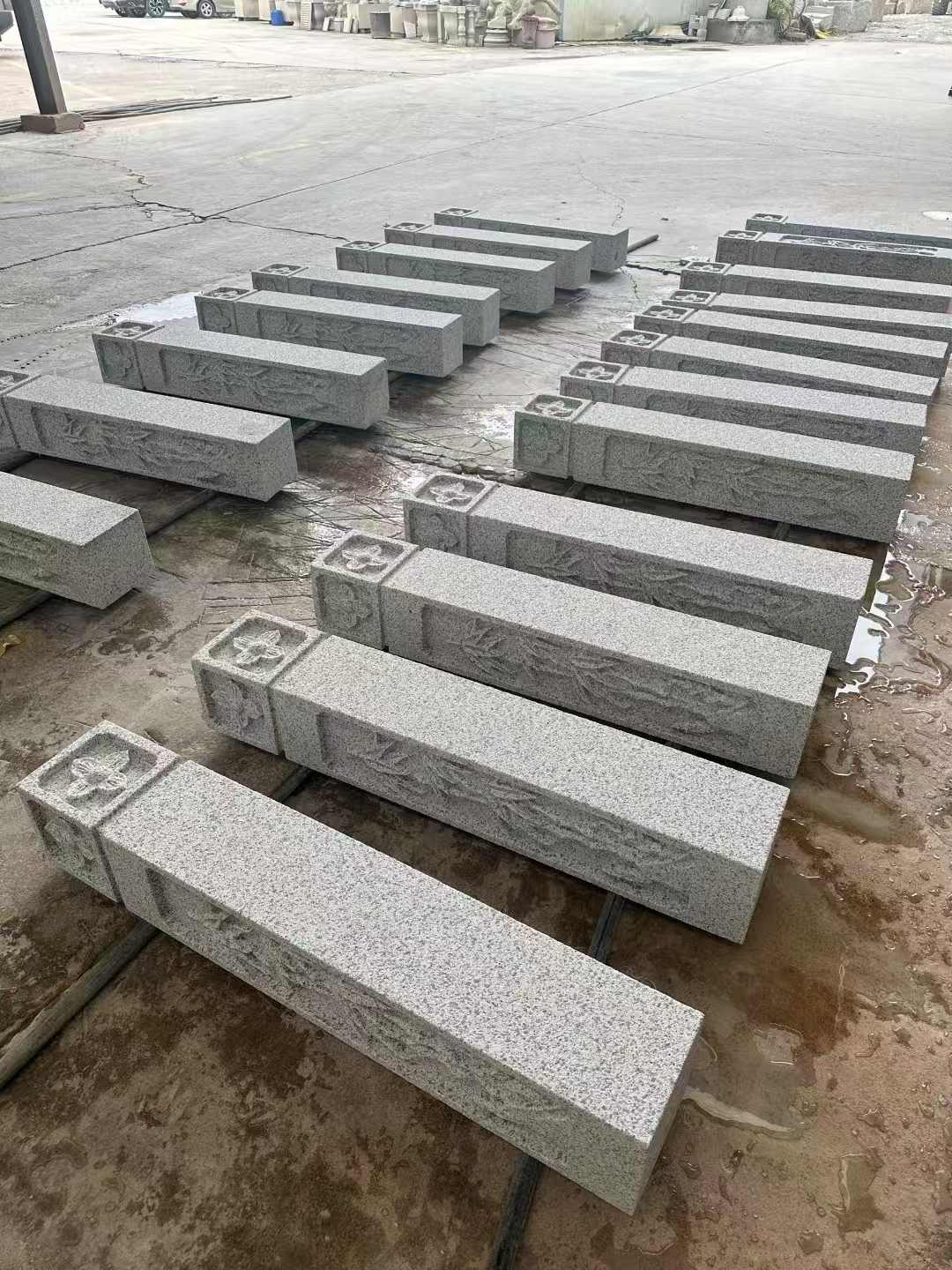 阳江 白麻方柱雕花防水