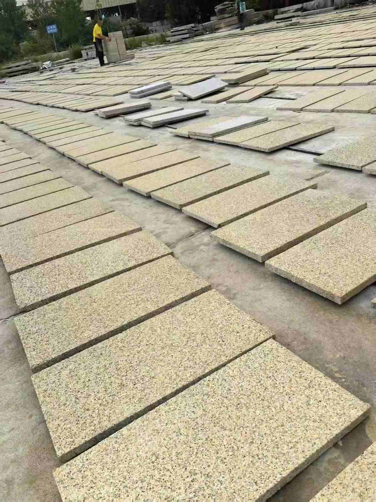 阳江 黄金麻荔枝地铺石面排板