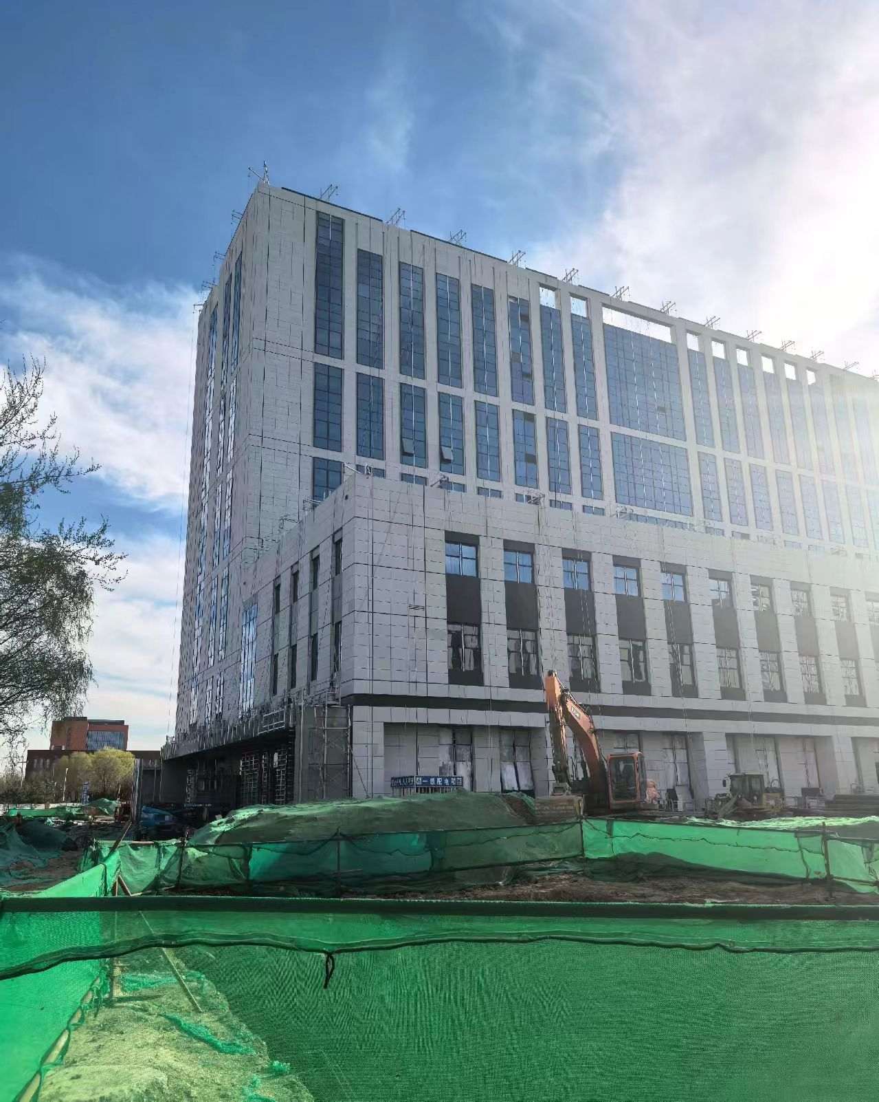 阳江 白麻花岗岩石材外墙干挂