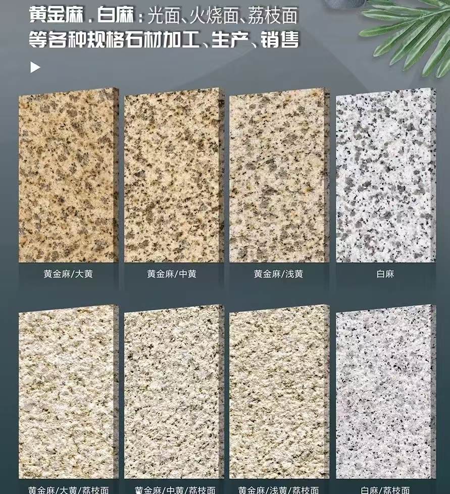 阳江 黄金麻白麻样品展示