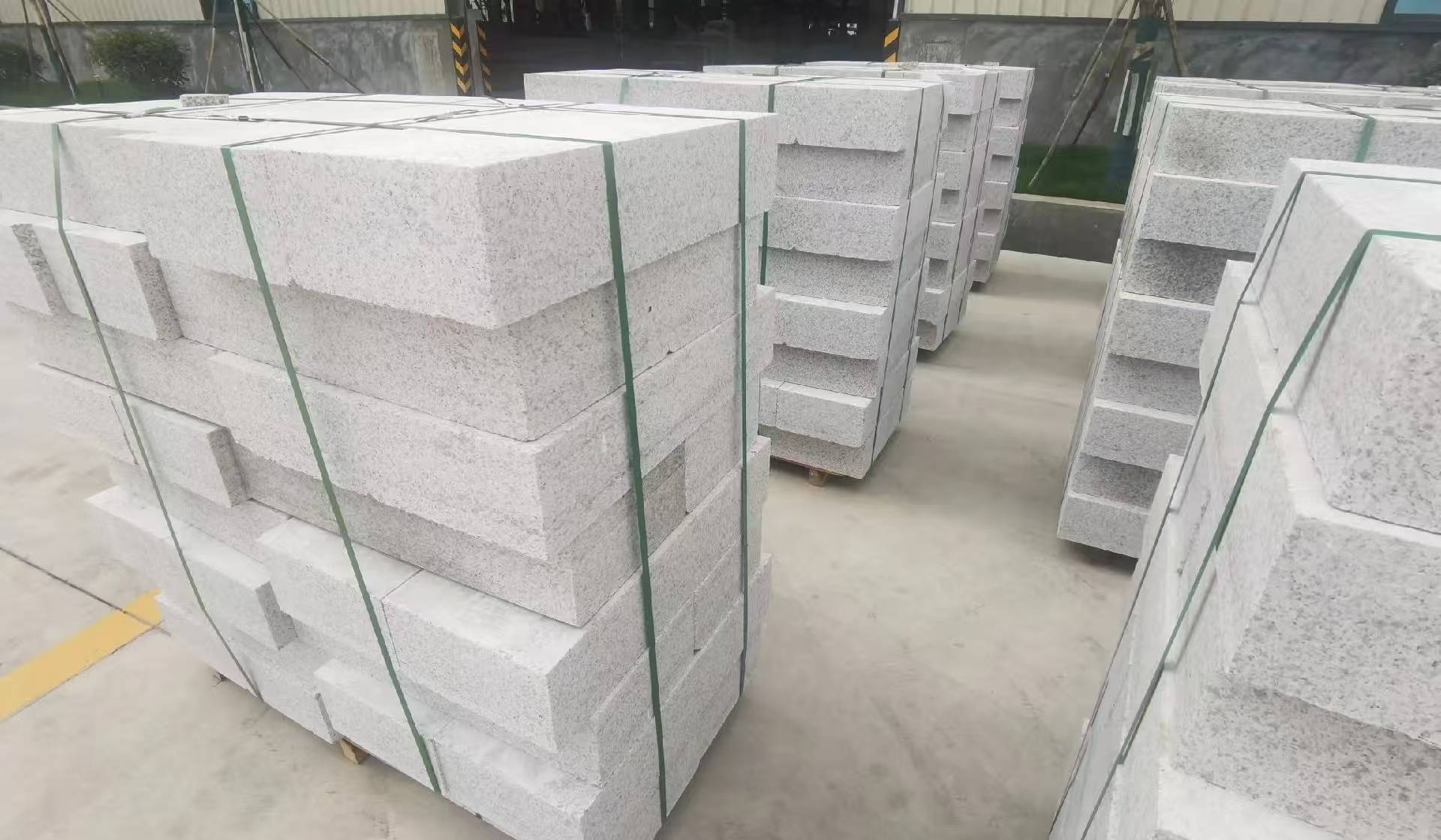 阳江 白麻花岗岩路沿石，立缘石，平缘石，路牙石，道牙石，马路牙子等